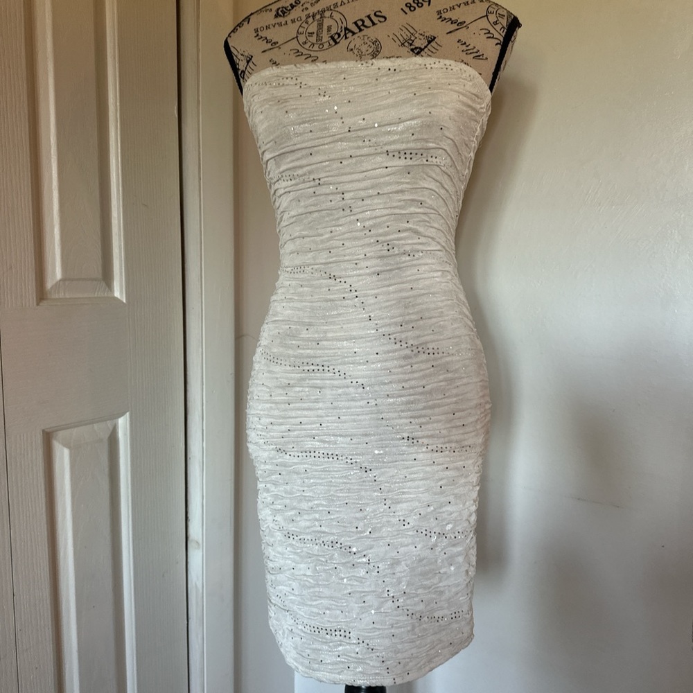3/$30 White Party Dress